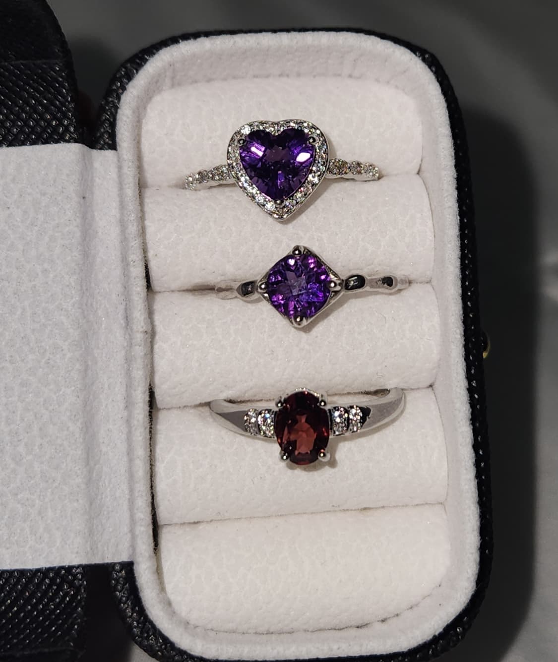 자수정 가넷 실버925 반지 상품이미지9