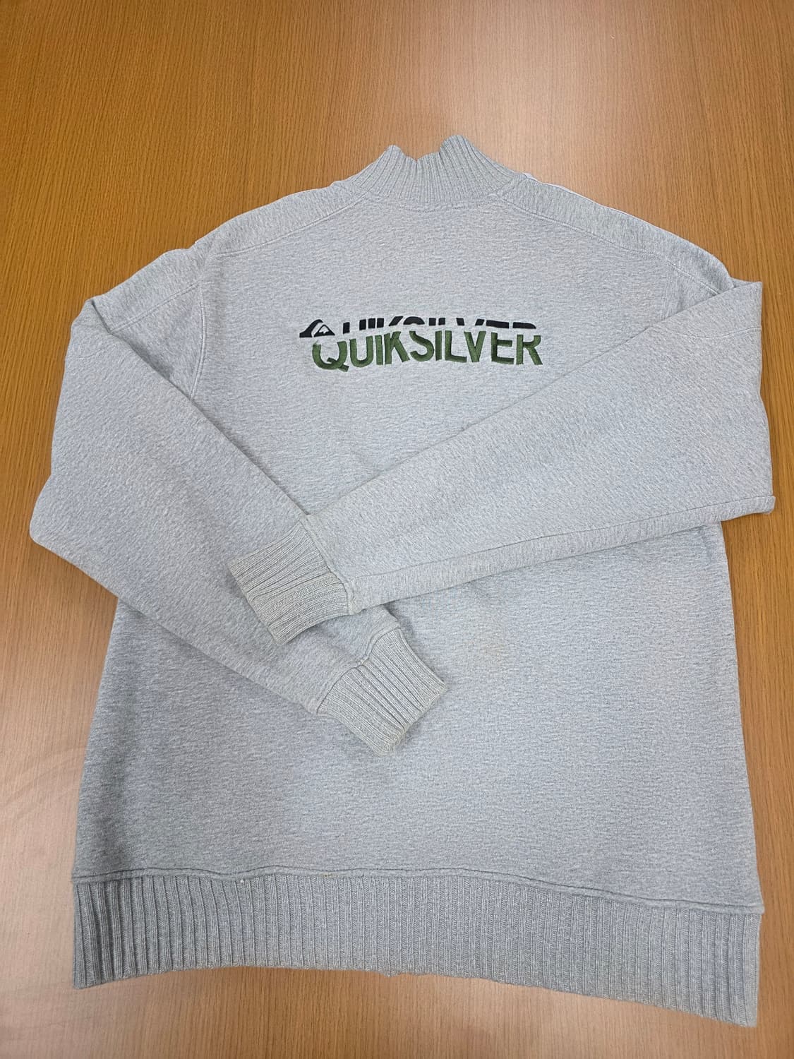 퀵실버 00s 올드스쿨 코튼 집업 자켓 트랙 자켓 L 상품이미지6