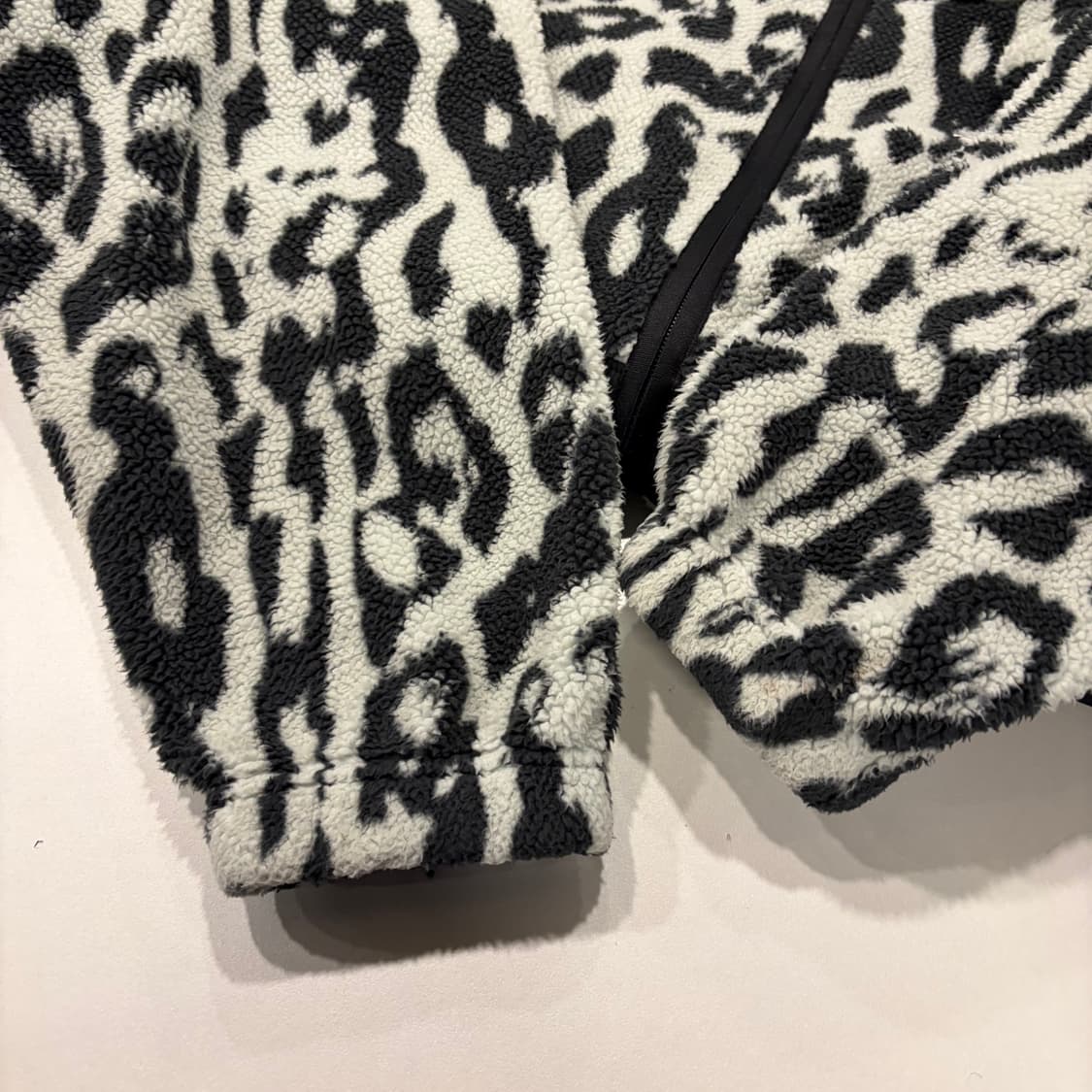 [XL] 나이키 우먼 레오파드 플리스 집업 자켓 D215 상품이미지7