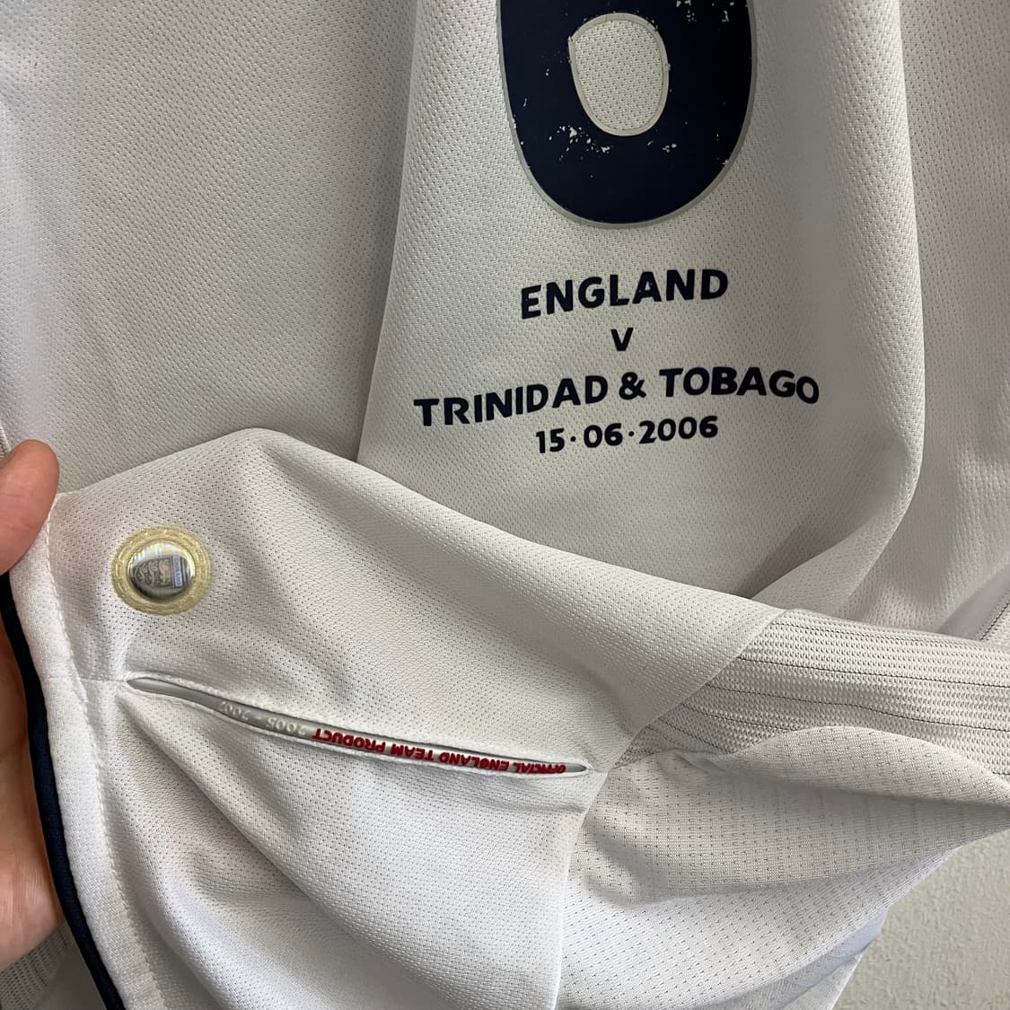 N234 엄브로 2006 잉글랜드 존테리 유니폼 반팔 상품이미지7