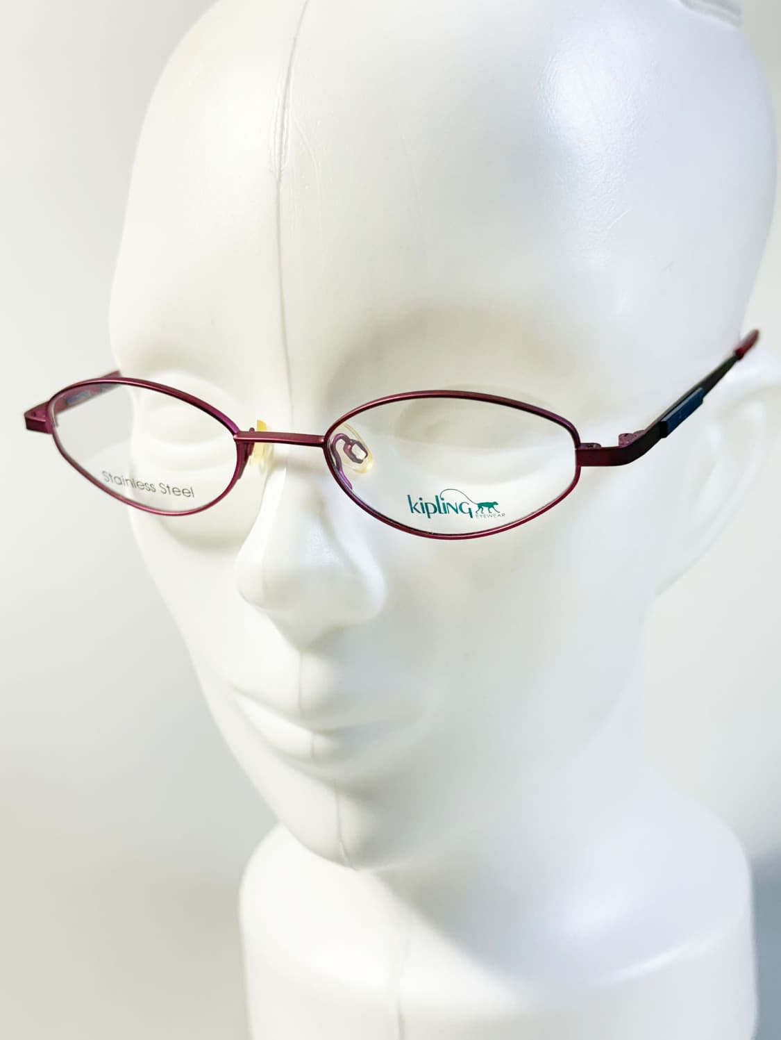 KIPLING 슬림 오벌 마젠타 메탈 프레임 빈티지 안경 상품이미지8