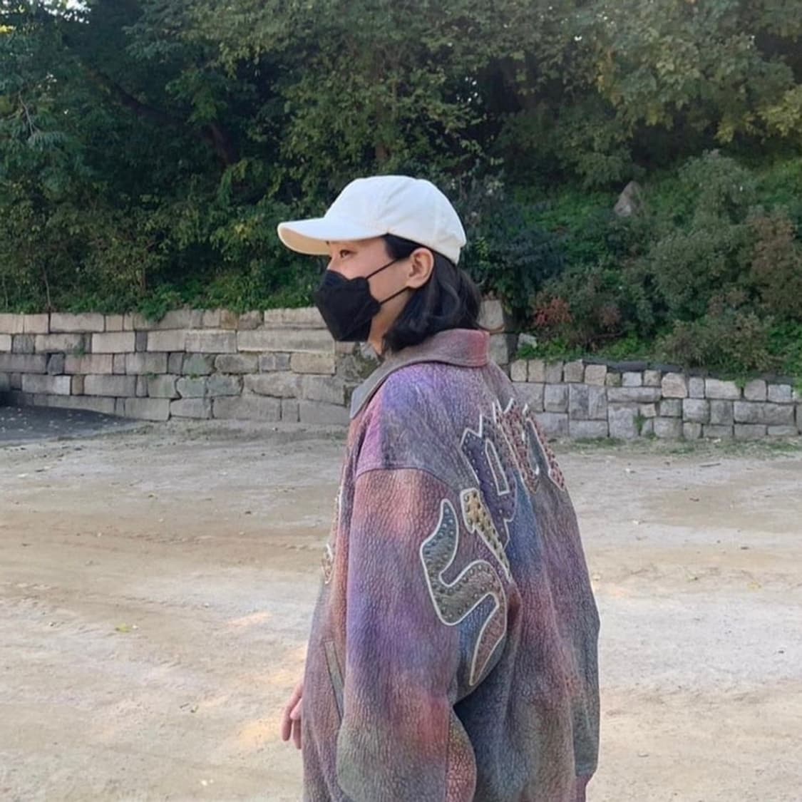 슈프림 페플드 레더 바시티 자켓 멀티컬러 S 상품이미지3