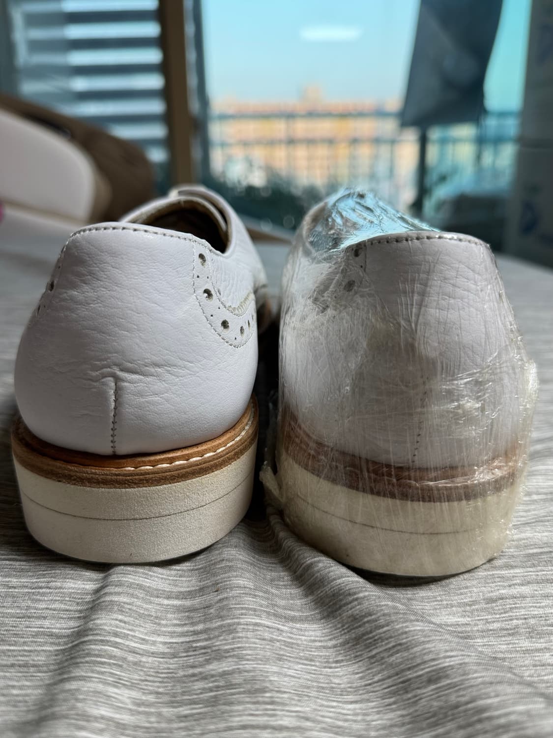 Barneys New York 화이트 윙팁 260 상품이미지5