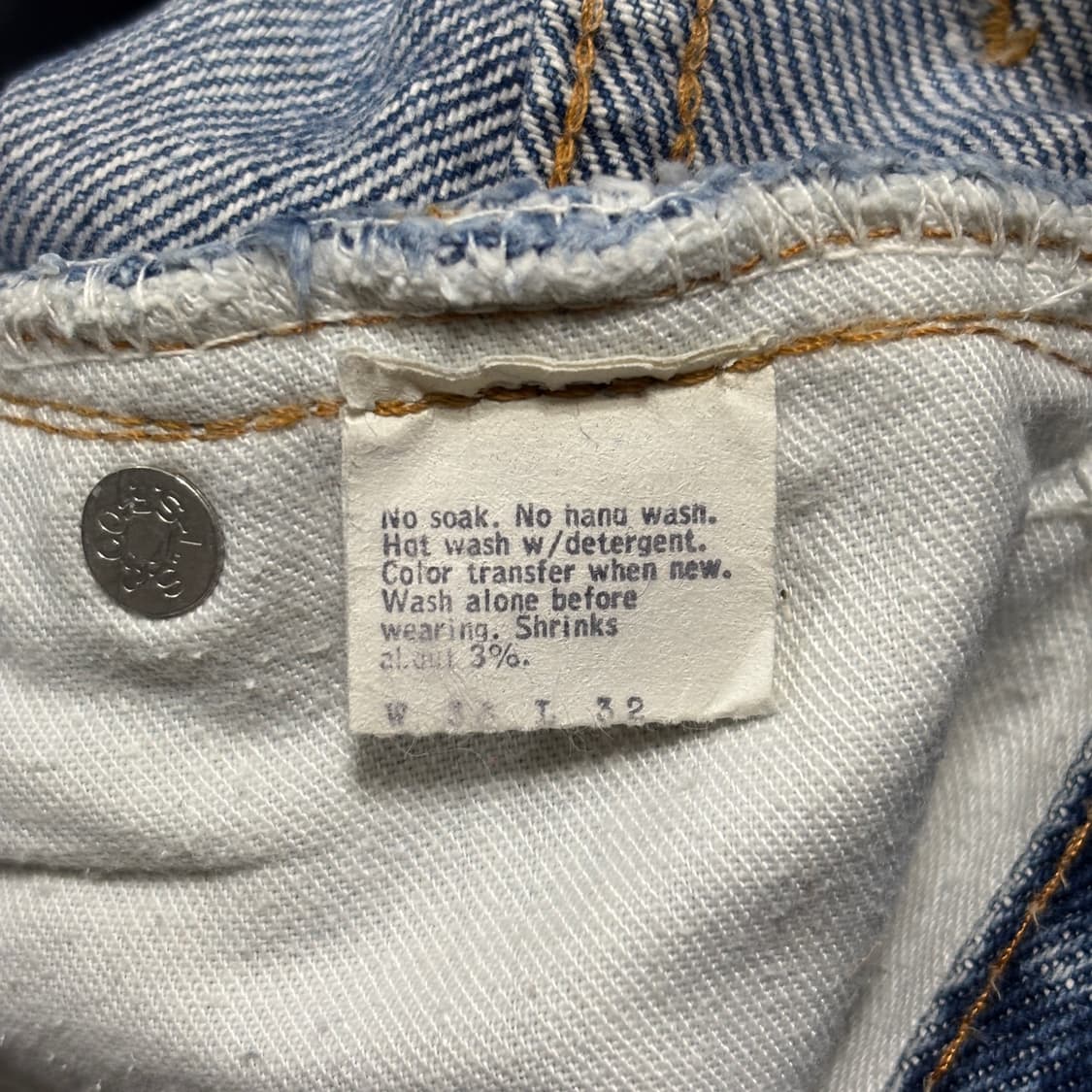 70s 빈티지 리바이스 517 66 후기 허리46cm 상품이미지9
