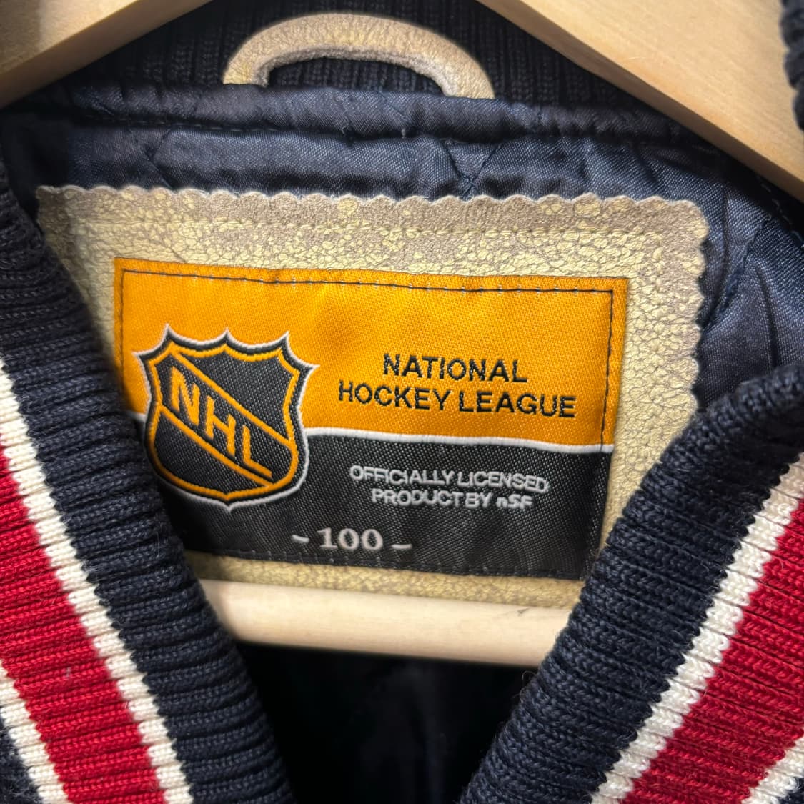 NHL 엠엘비 뉴욕 레인저스 울 베스트 자켓 L 상품이미지7