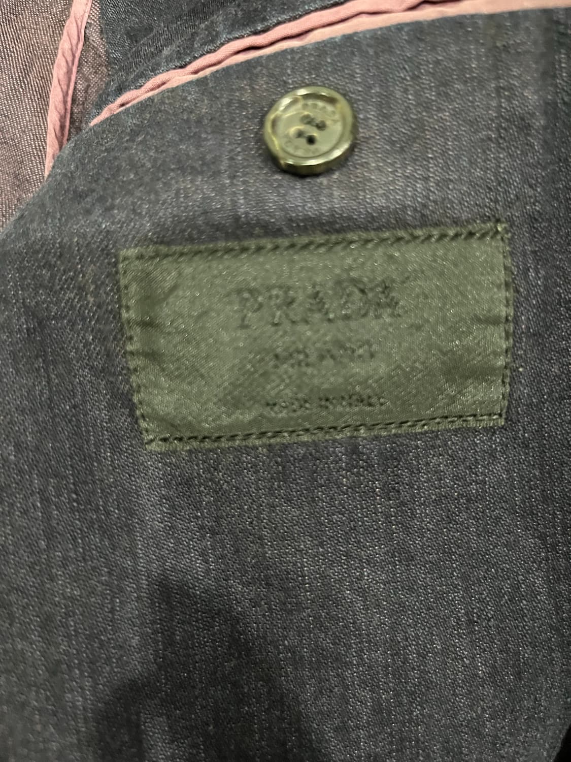 PRADA 데님 자켓 48 정품 상품이미지4