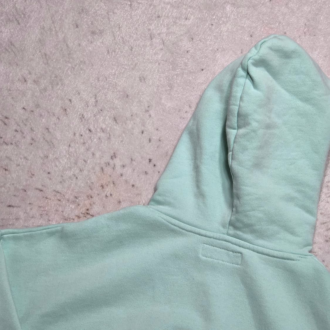 키르시 오리지날 크롭 민트 후드티 상품이미지7