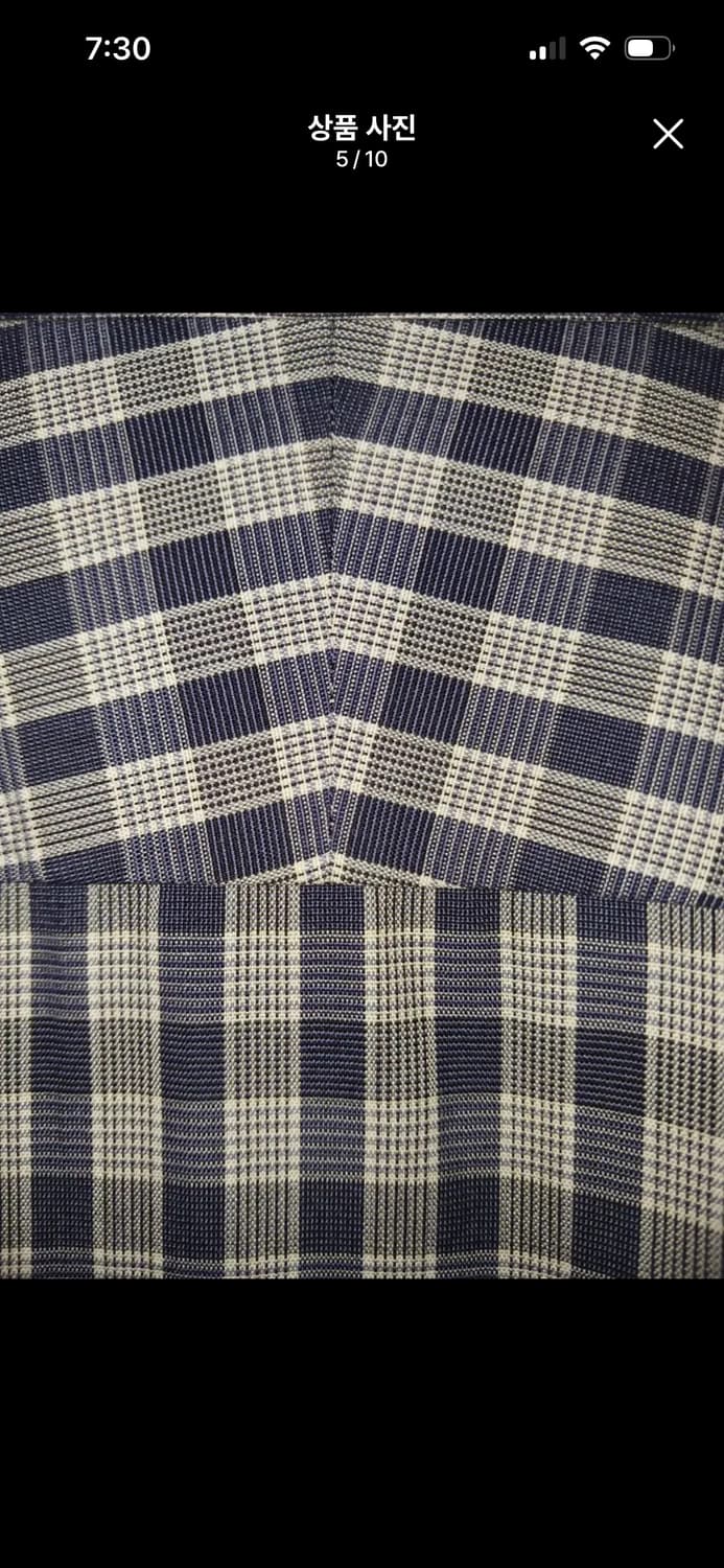 TOM FORD COTTON CHECKED DRESS SHIRTS 상품이미지5