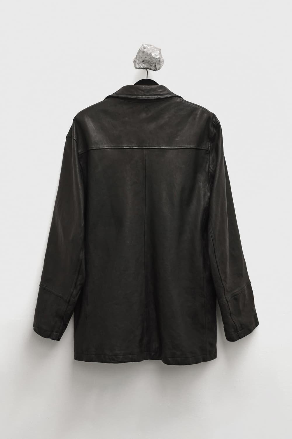 유스 25fw 워시드 레더 피코트 상품이미지4