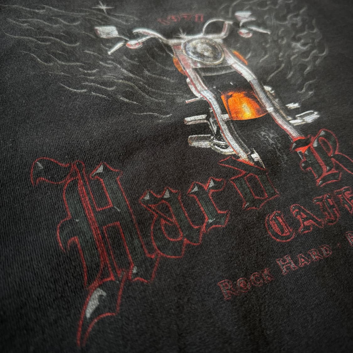 90s 00s Hard Rock Cafe cross Biker 티셔츠 상품이미지5