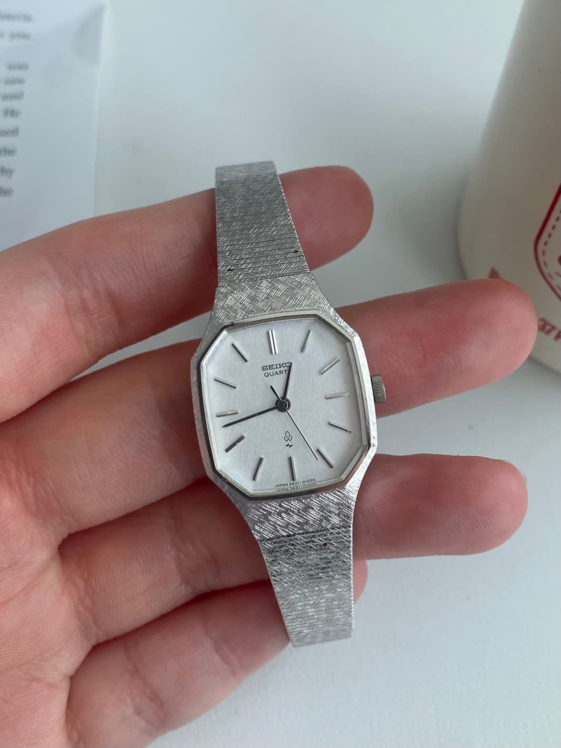 Seiko 세이코 옥타곤 쿼츠 레이디스 상품이미지4