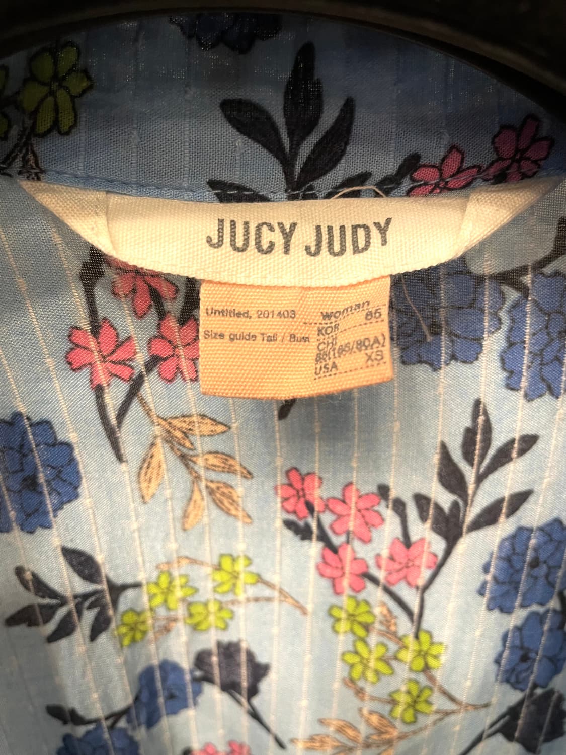 쥬시쥬디 레이온 100% 후들후들 여름 블라우스 55 상품이미지9