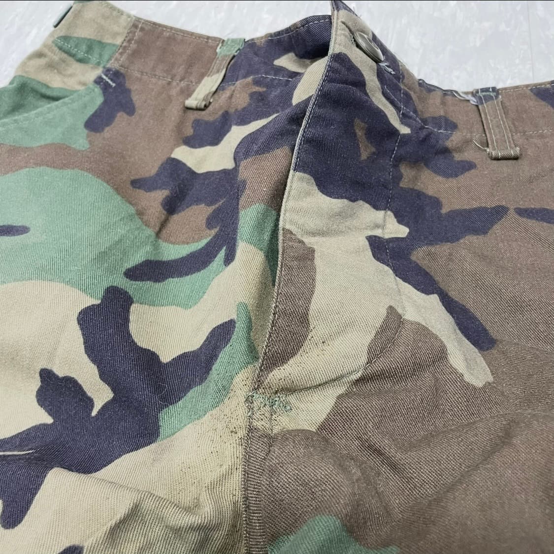 미군 오리지널 90s 우드랜드 컴뱃바지 군복바지 30인치 상품이미지4