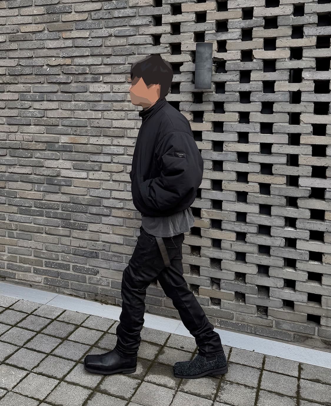 [새상품] (2) 언더마이카 MU.157 왁스 코티드 슬림 스트레이트진 상품이미지1