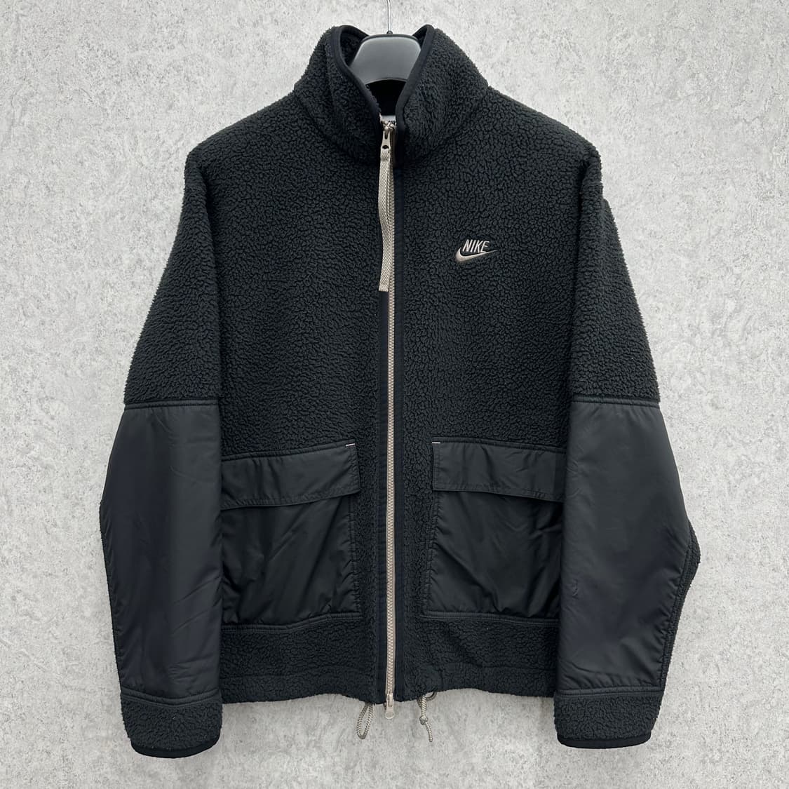 100 나이키 남자 루즈핏 양털 뽀글이 점퍼 상품이미지1