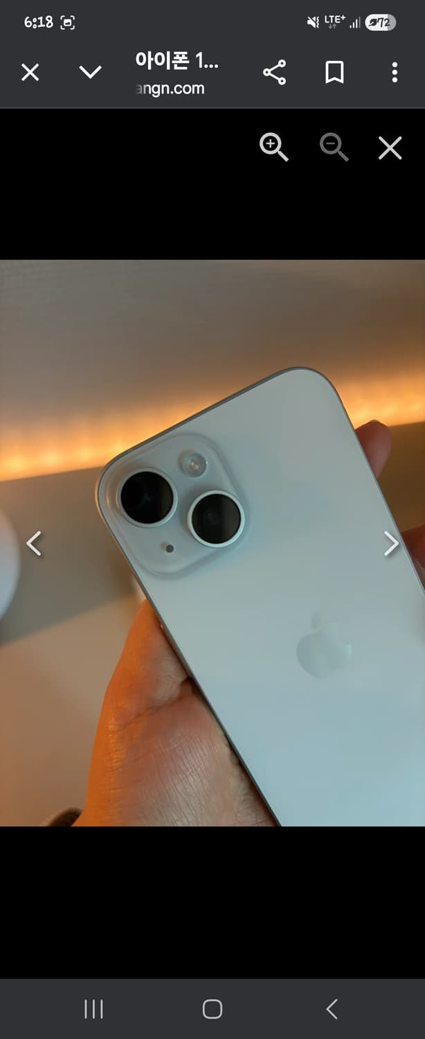 아이폰 15 블루 256 카메라무음 상품이미지7