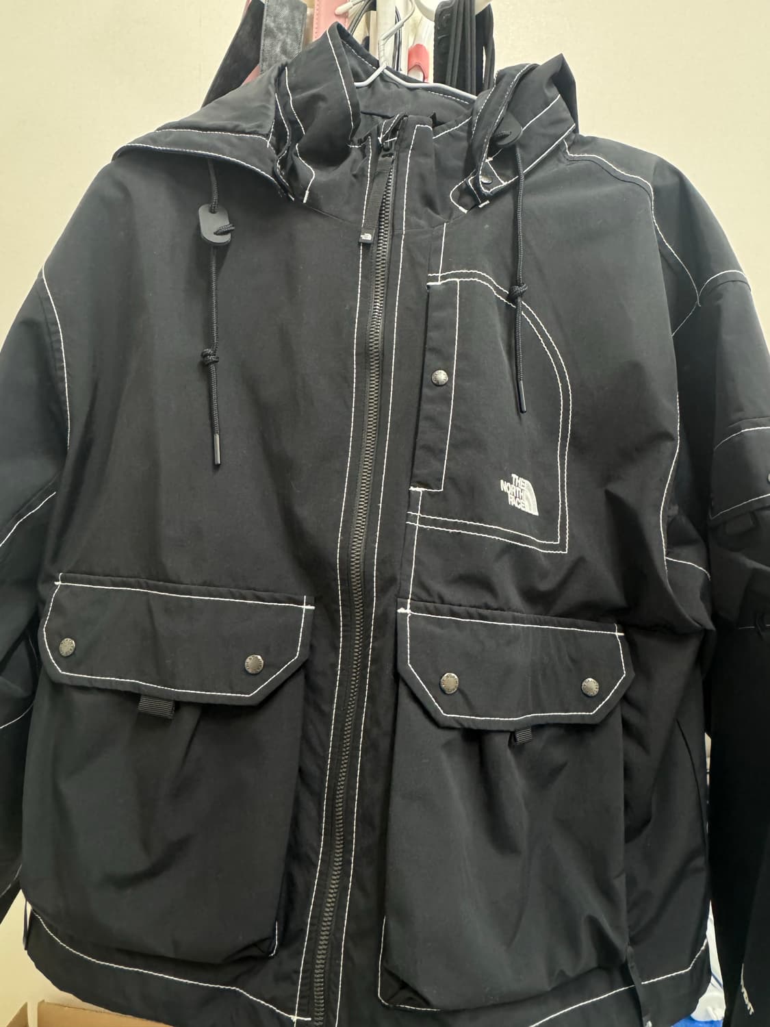 노스페이스 유틸리티 WP 자켓 블랙 - 25FW 상품이미지2