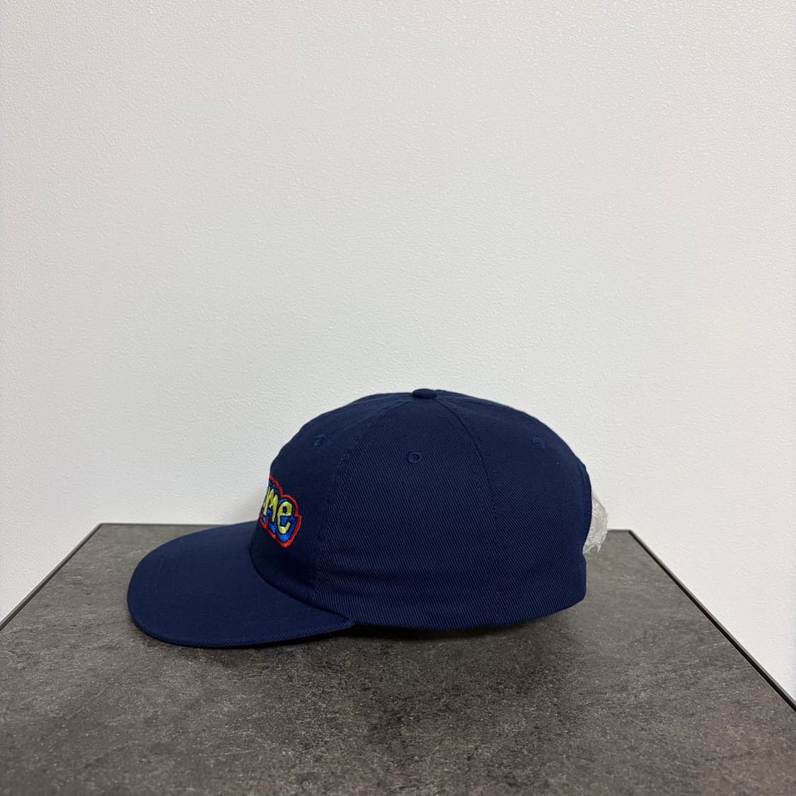 (OS) 슈프림 6패널 볼캡 모자 곤즈 로고 네이비 상품이미지2