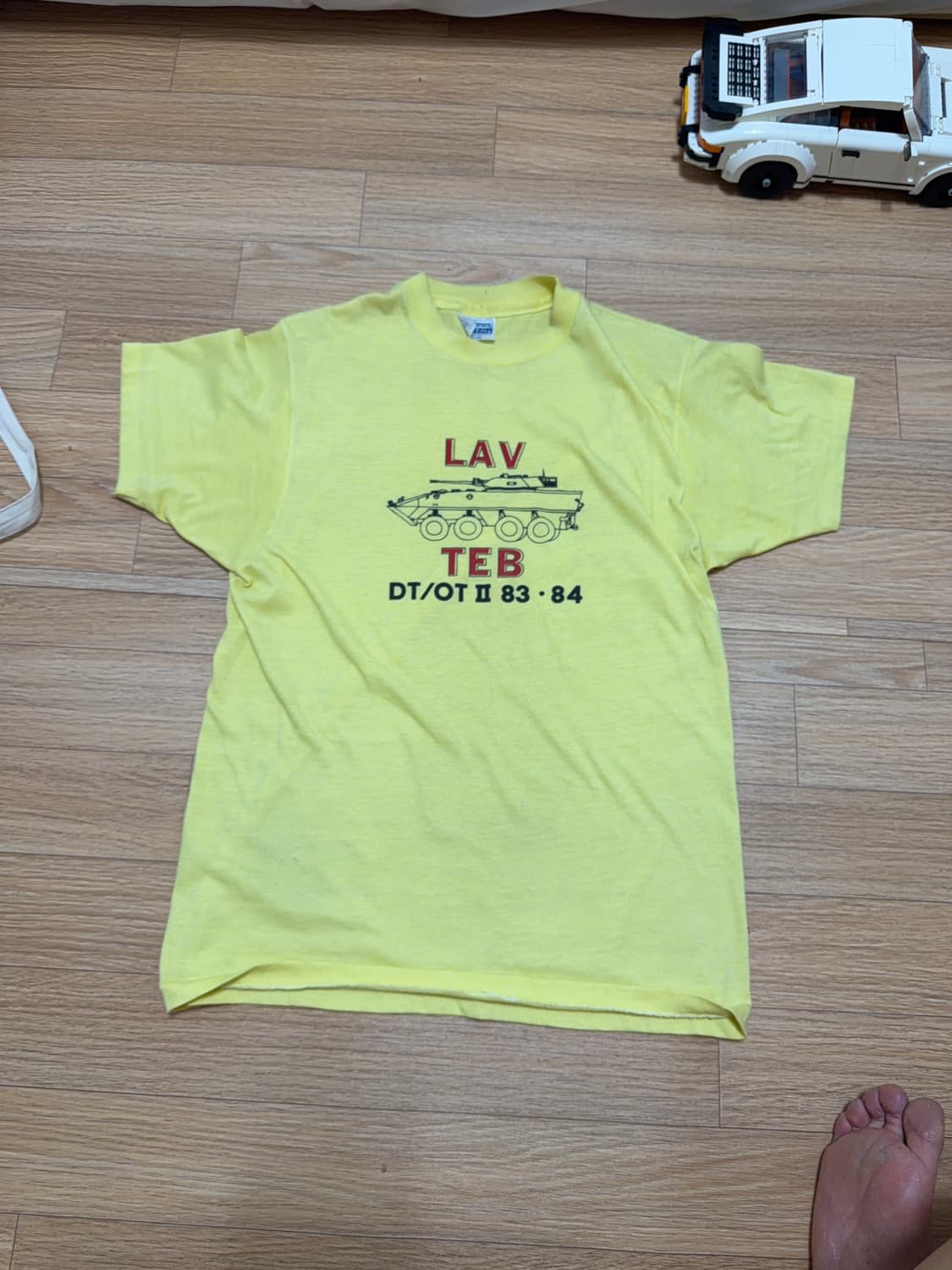 Hanes 빈티지 티셔츠. Made in USA 상품이미지4