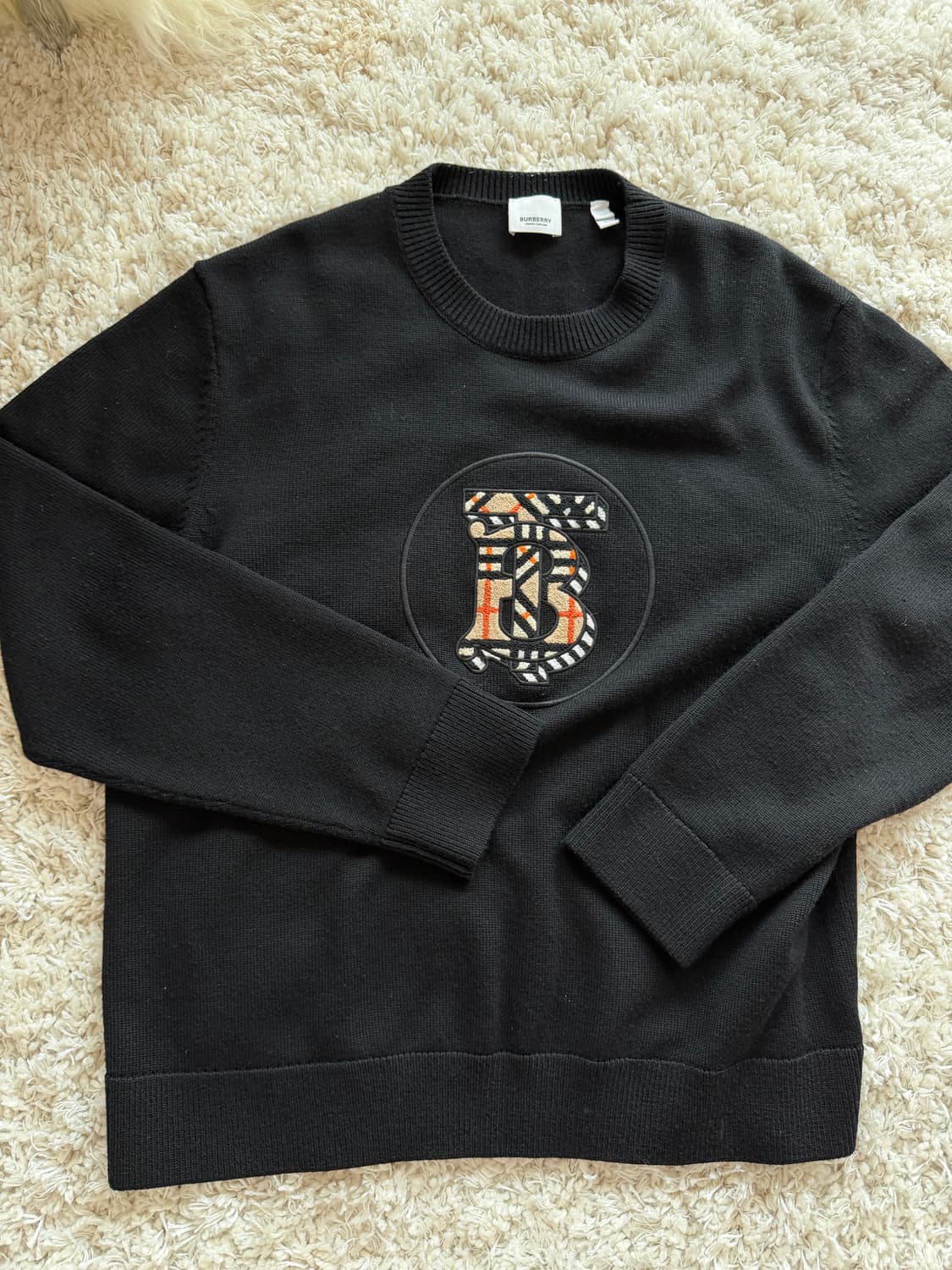 버버리 TB로고 니트 XL 상품이미지1