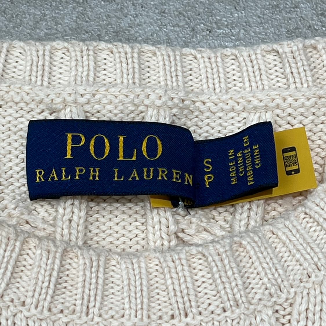 폴로 랄프로렌 신형큐알 꽈배기니트 s10669 상품이미지6