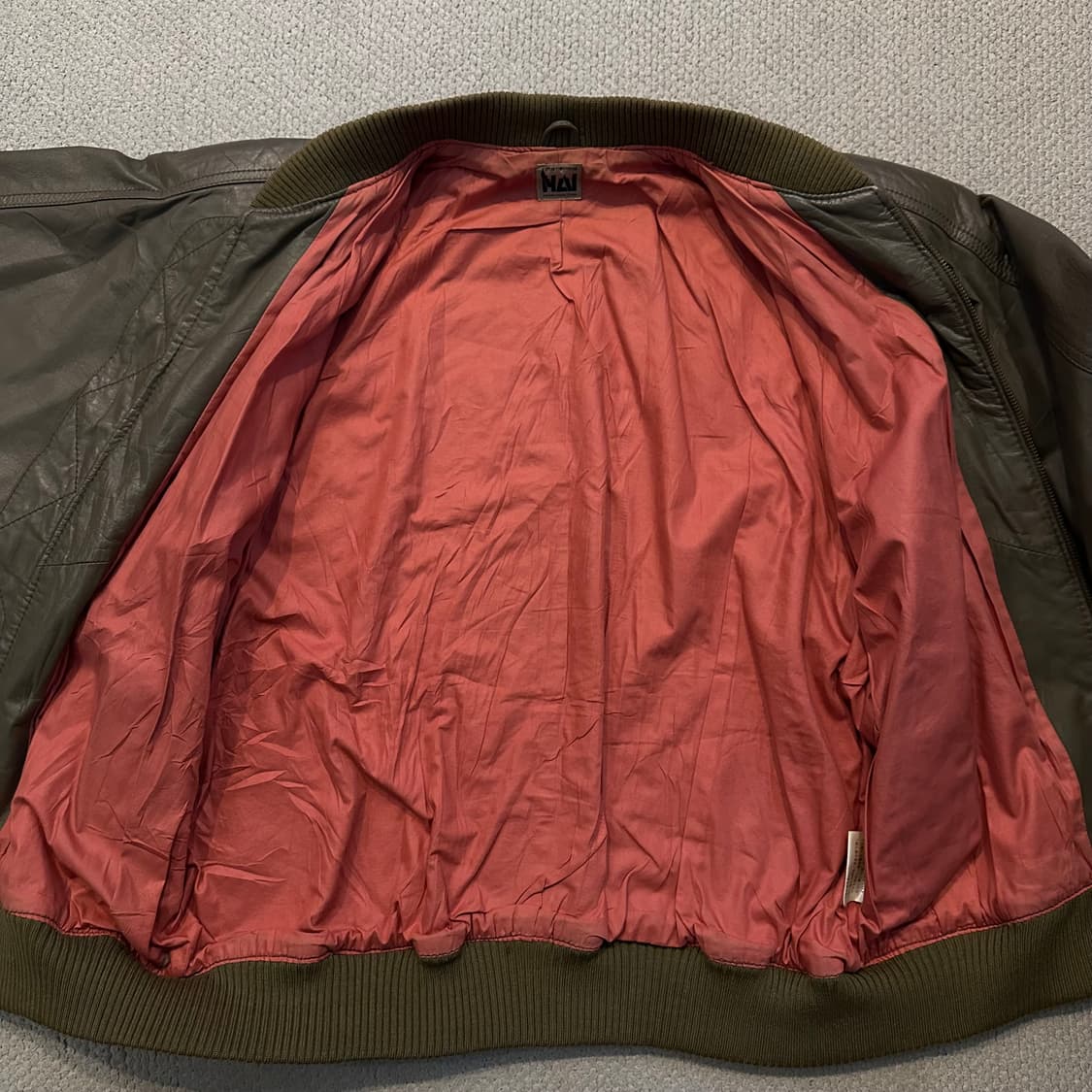 80s 극초기 이세이미야케 HAI 양가죽 자켓 상품이미지7