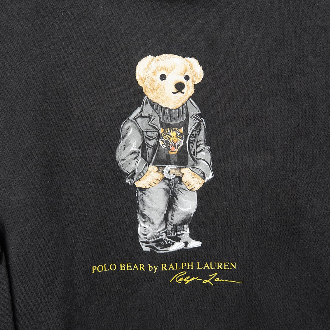 [L] 폴로 랄프로렌 2022 베어 후디 / 후드티 블랙 MT-1309  상품이미지2