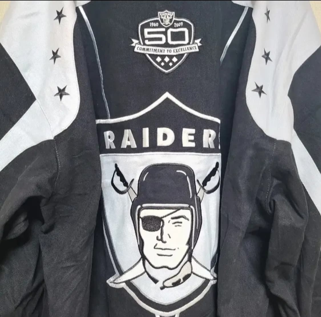 NFL 오클랜드 레이더스 자켓(6XL) 상품이미지2