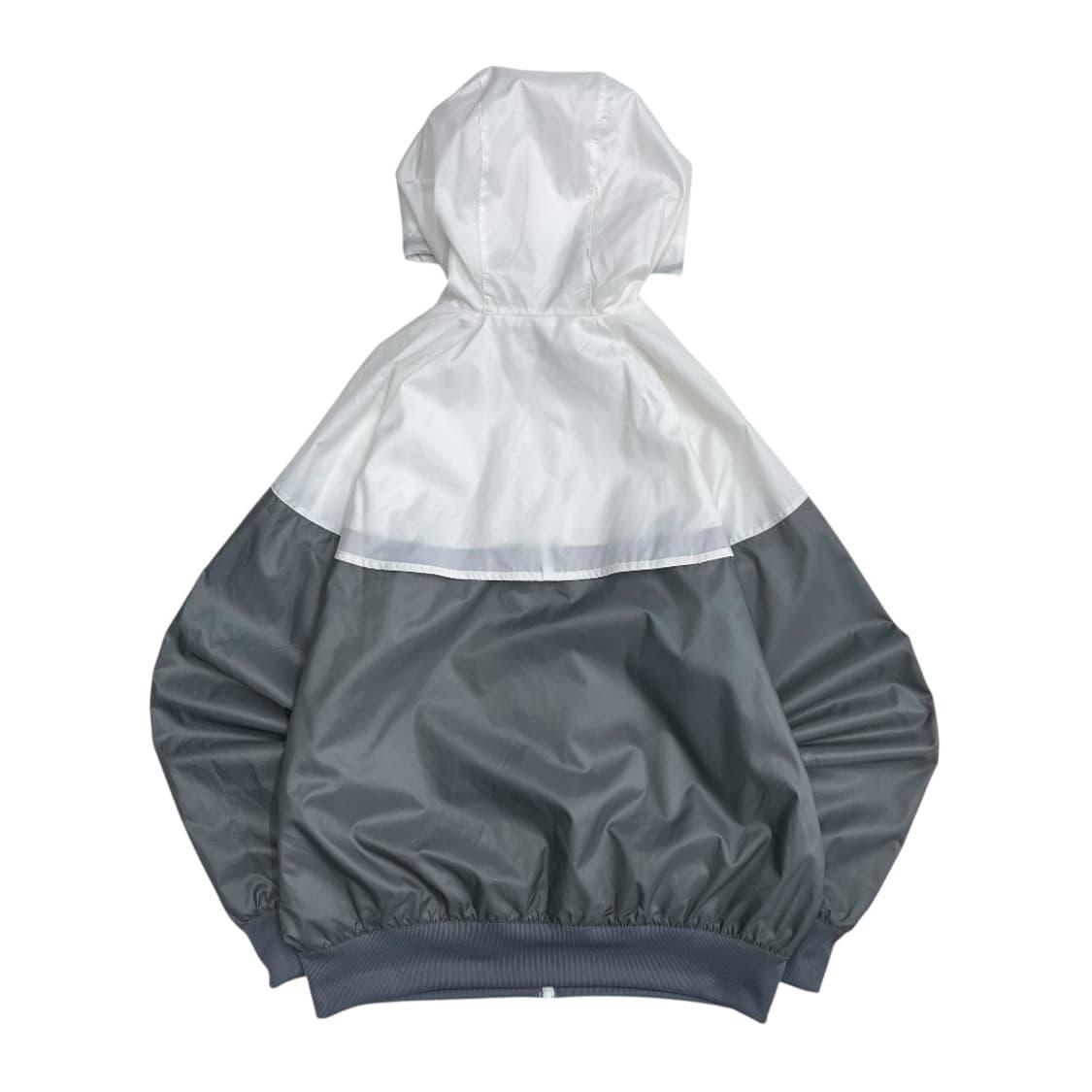 나이키 화이트배색 차콜 후드 바람막이 M 상품이미지3