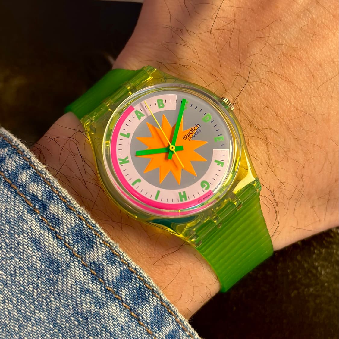 91년판) 빈티지 스와치 젠트 arctic star 상품이미지1