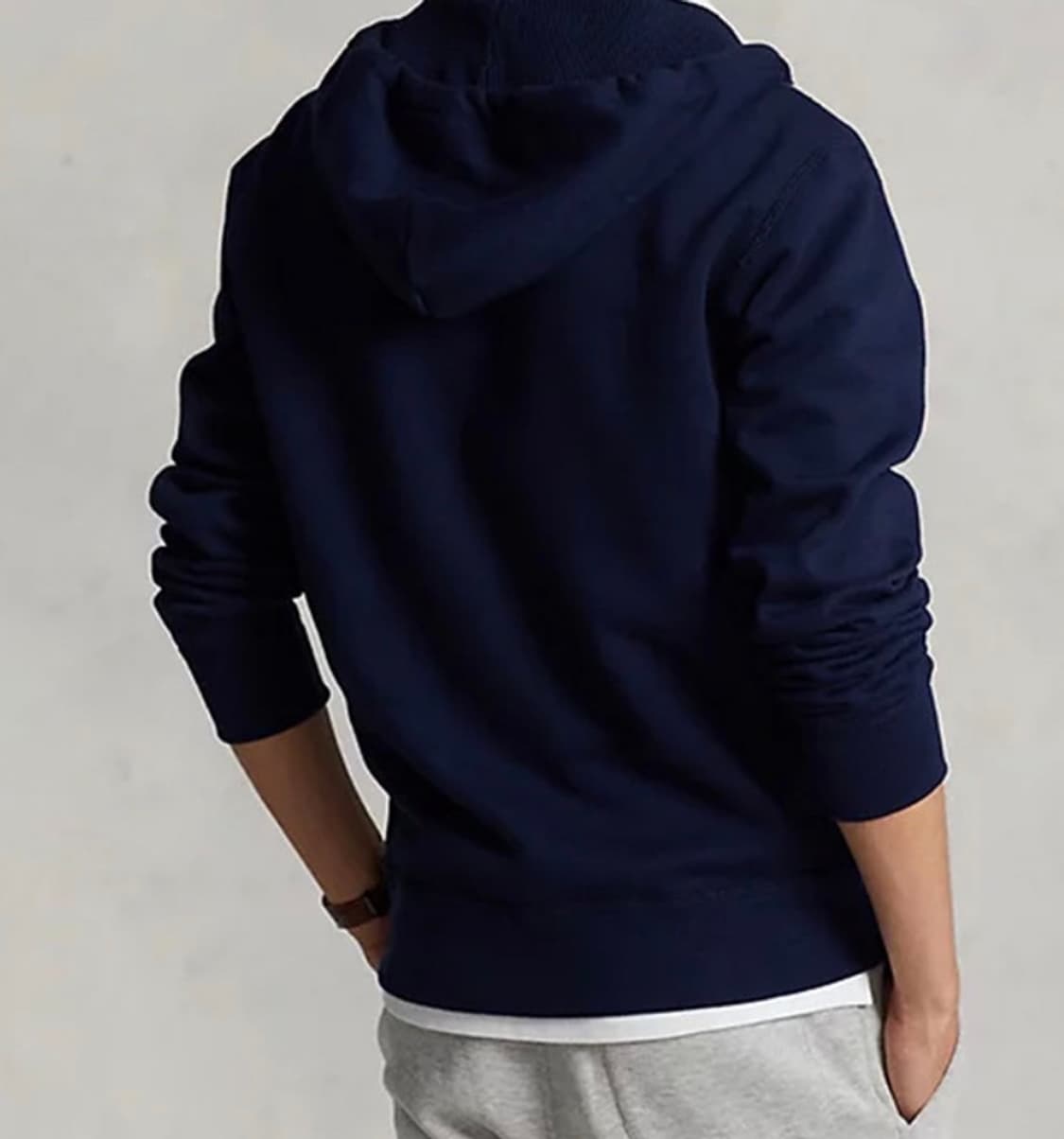 폴로랄프로렌 네이비 후드집업 상품이미지4