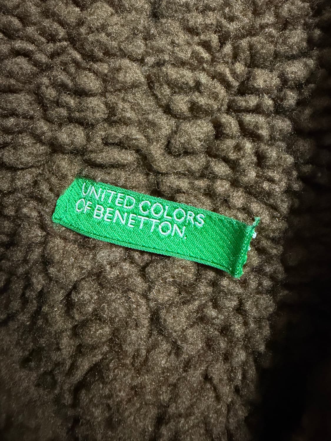 베네통 무스탕 코트 상품이미지3