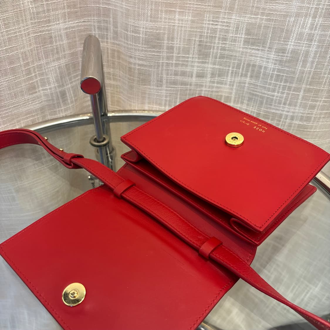 정품 호제 통가죽 크로스백     상품이미지9