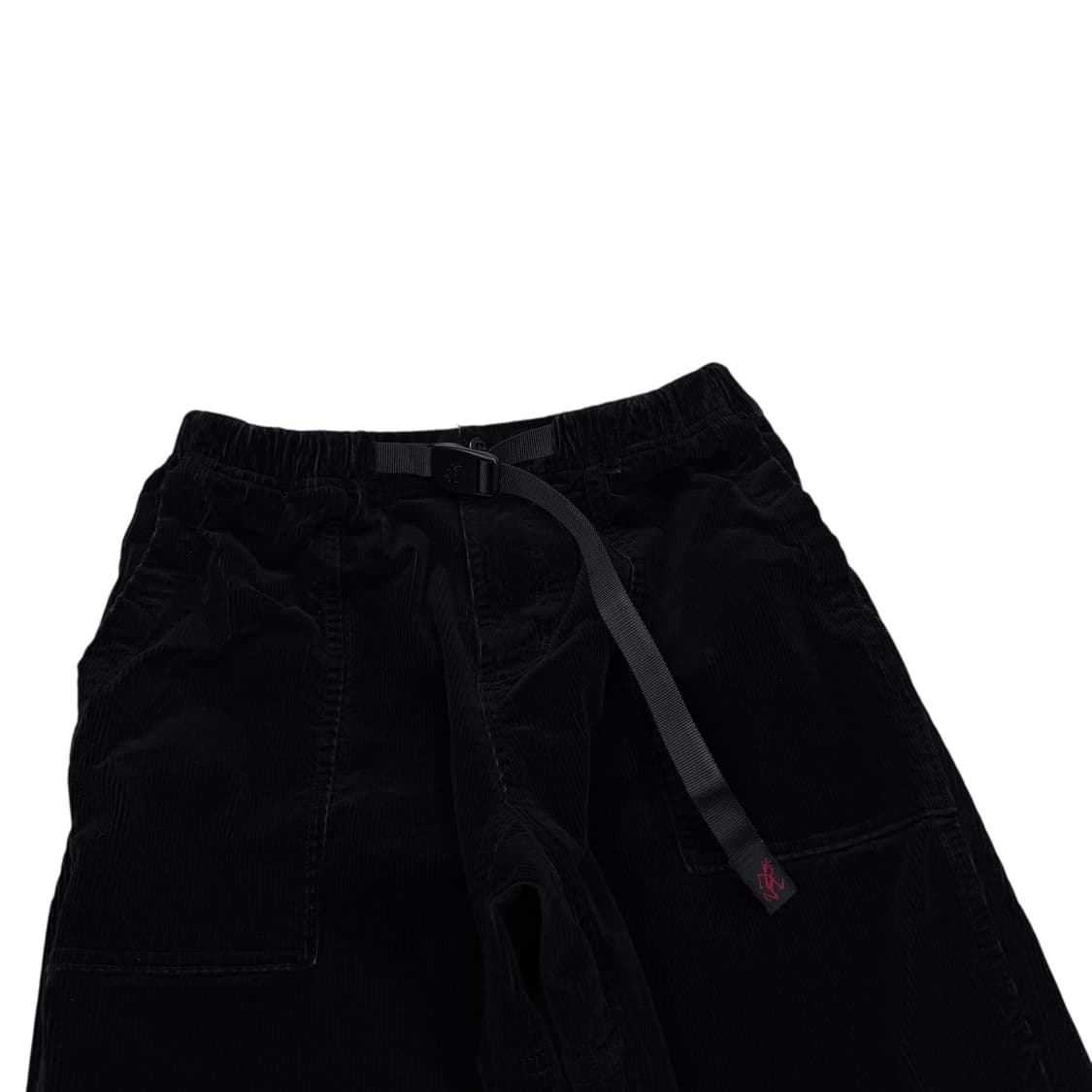 그라미치 코듀로이 루즈 테이퍼드 팬츠 블랙 M 상품이미지2