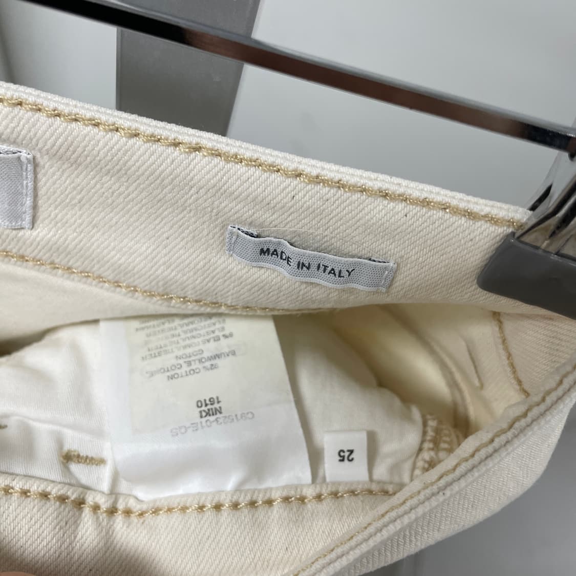 클로즈드 아이보리 데님 팬츠 25(W) 상품이미지7