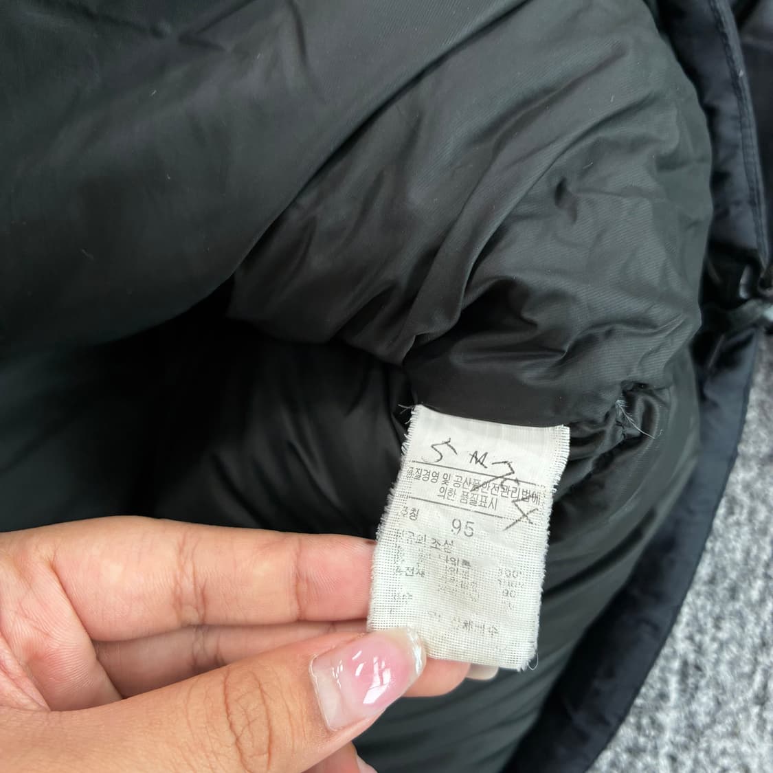 노스페이스 800 써밋 로체 패딩 M 상품이미지6