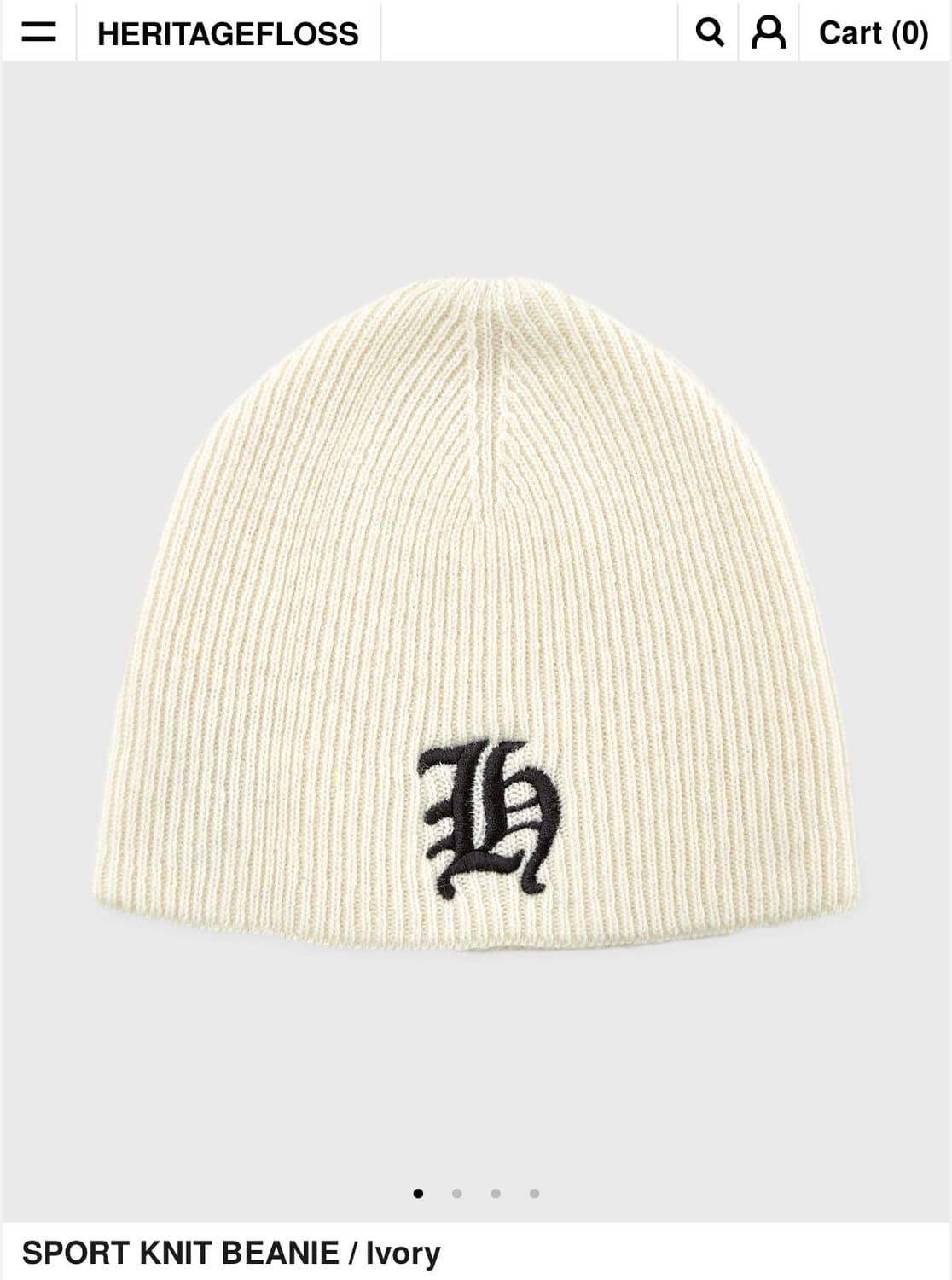 헤리티지 플로스 비니 상품이미지1