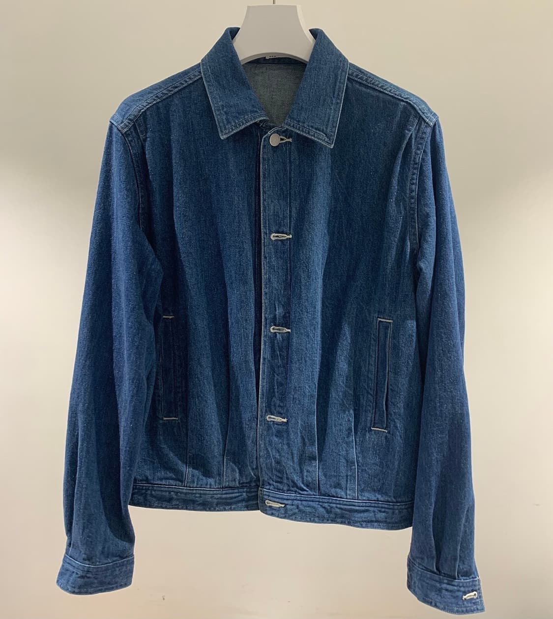 AURALEE 오라리 셀비지 데님 블루종 인디고 4 상품이미지2