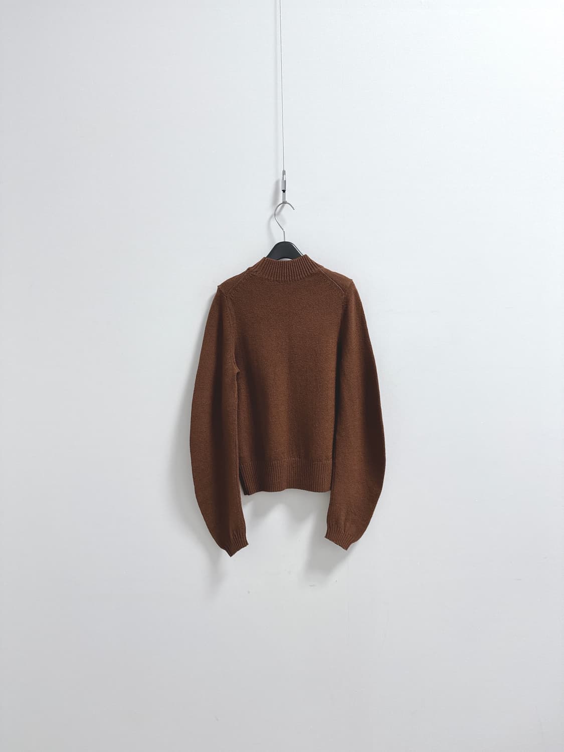 코스 브라운 울 혼방 니트 상품이미지4