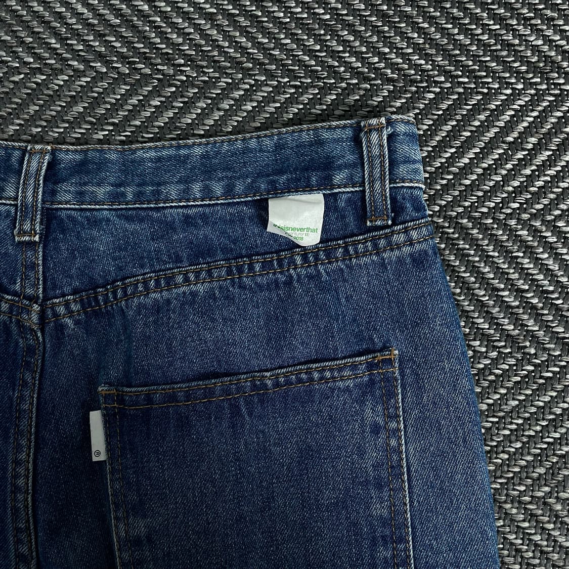 디스이즈네버댓 빅로고 레귤러 데님 팬츠y 3245 상품이미지5