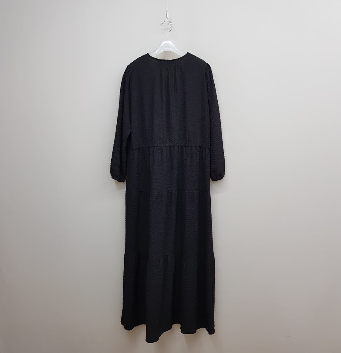 아떼 2021 러플 카라 롱 원피스 38사이즈 상품이미지4