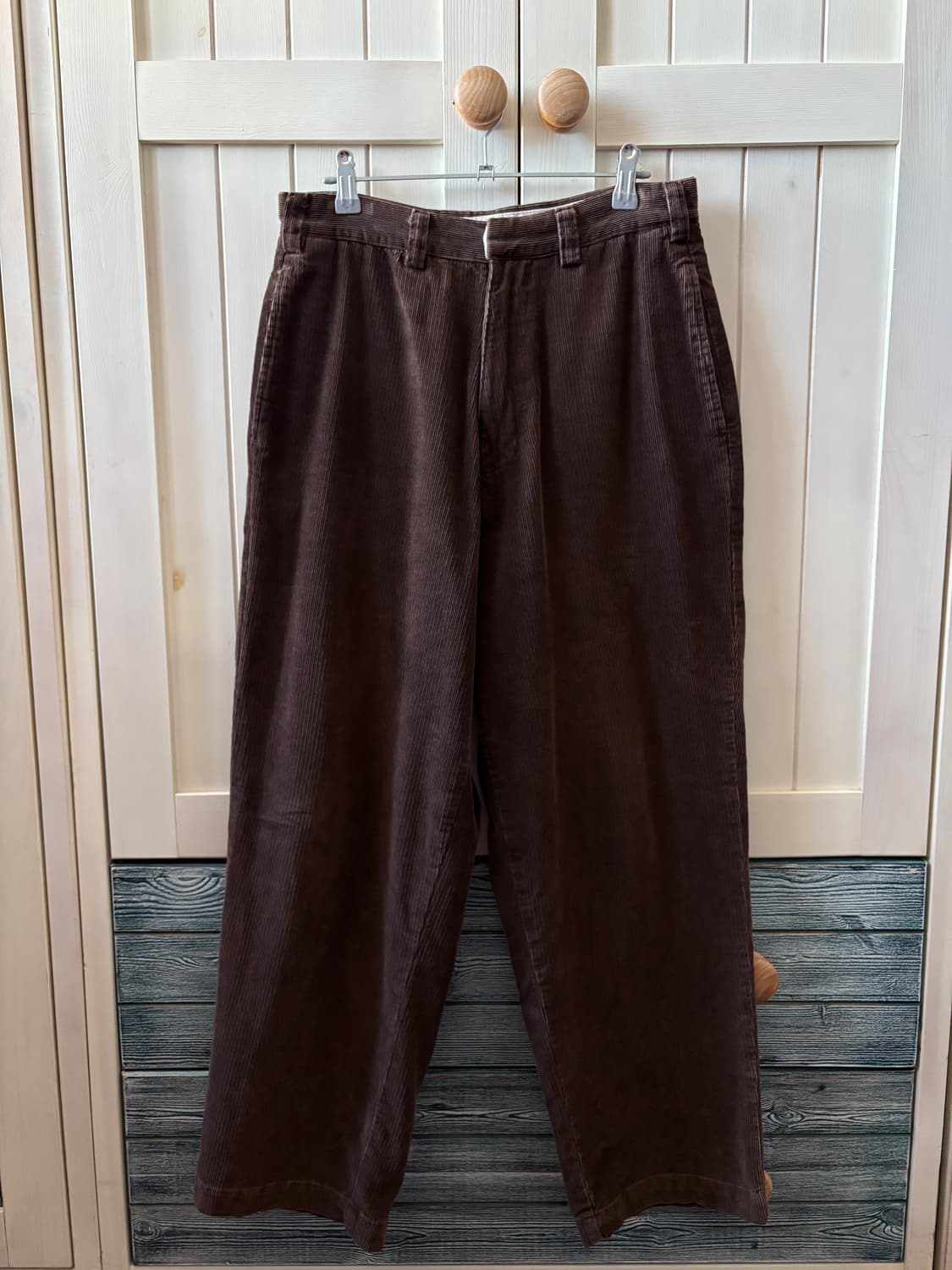 90s 미제 usa 스투시 코듀로이 팬츠 브라운 31 상품이미지1