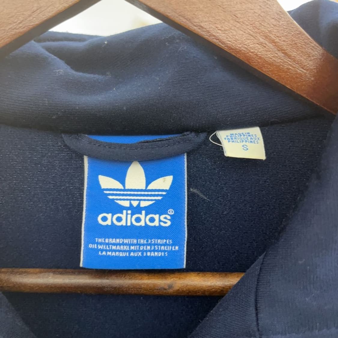 아디다스 레트로 파이어버드 네이비 져지 집업 S C08127 상품이미지5