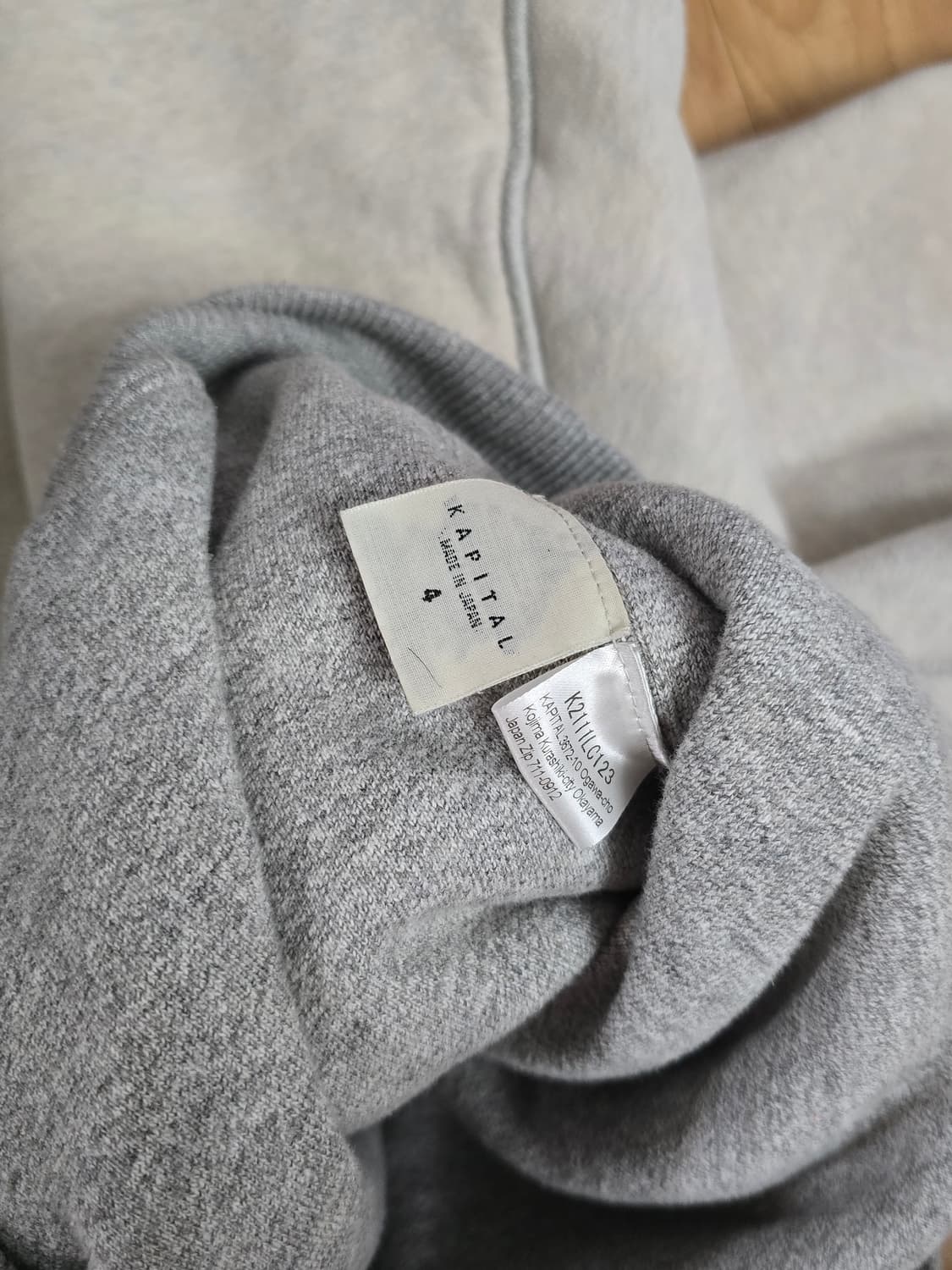 캬피탈 스마일 엘보우 스웻셔츠 맨투맨 상품이미지5