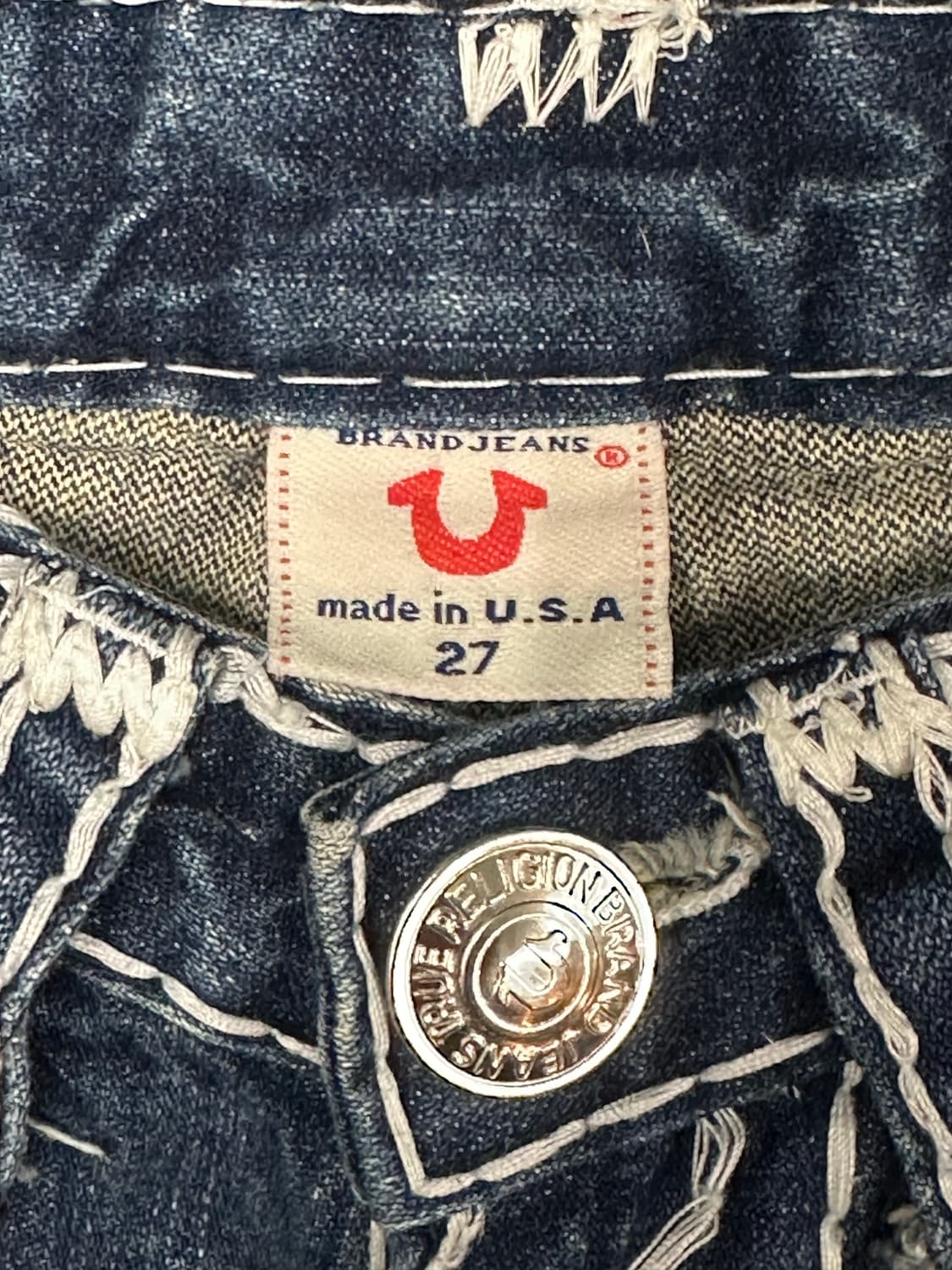 27)True Religion 빈티지 여성 부츠컷 데님팬츠 상품이미지6