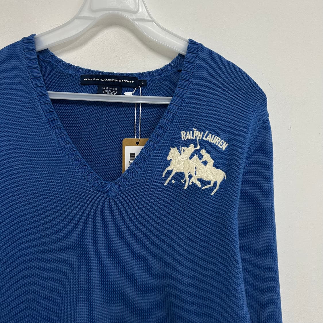 폴로 브이넥 니트[1438] 상품이미지5