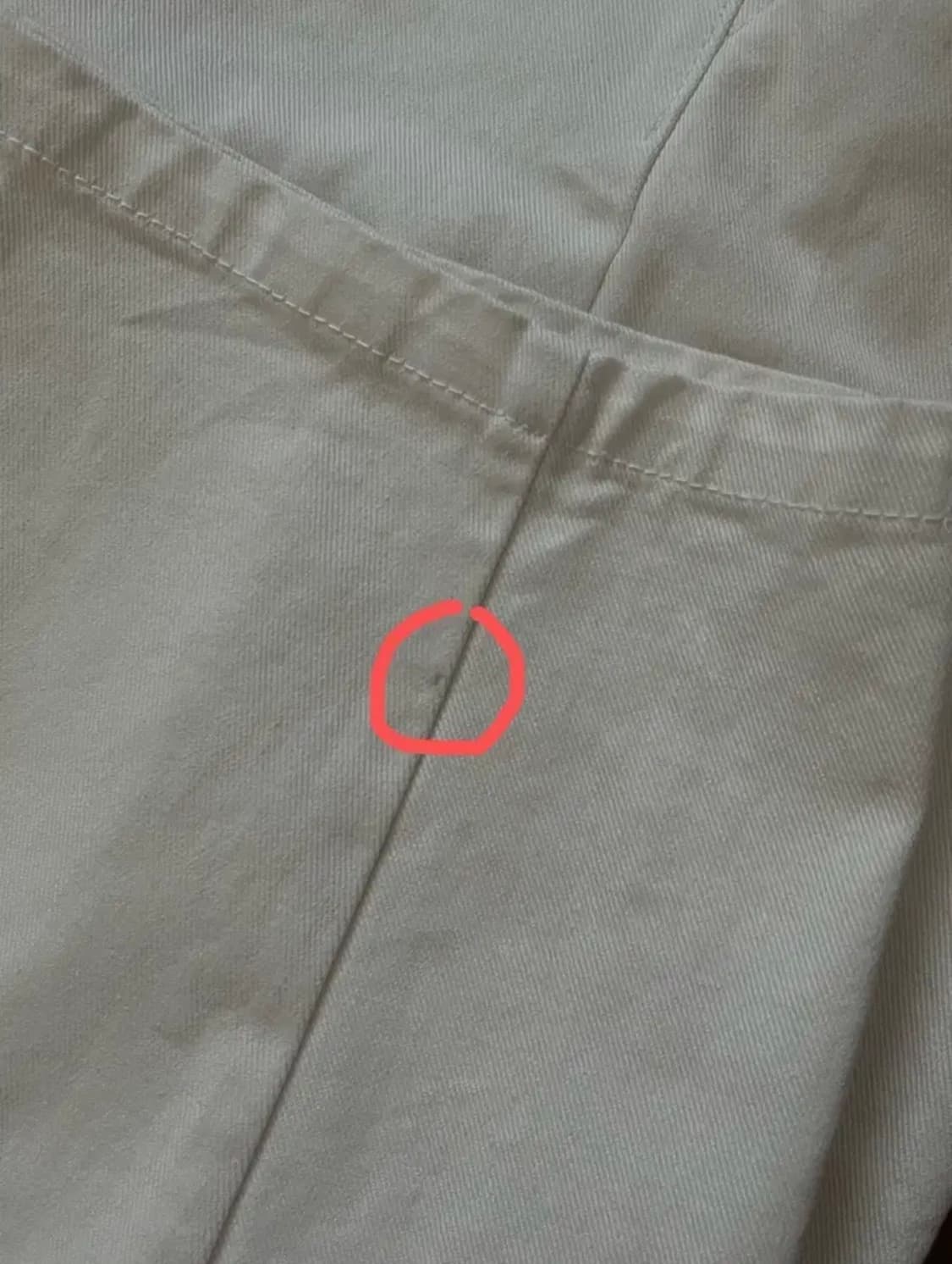 노이어 포 우먼 데님 원 턱 와이드 벌룬 팬츠 36size 상품이미지4