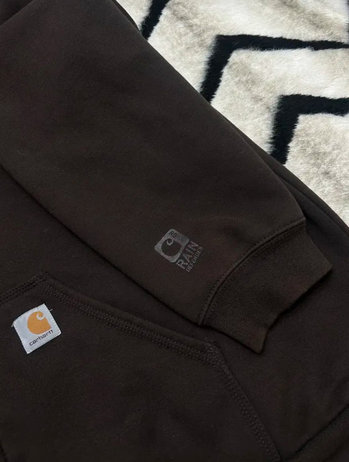 (XL) 칼하트 레인디펜더 후드집업 짙은 브라운 상품이미지4