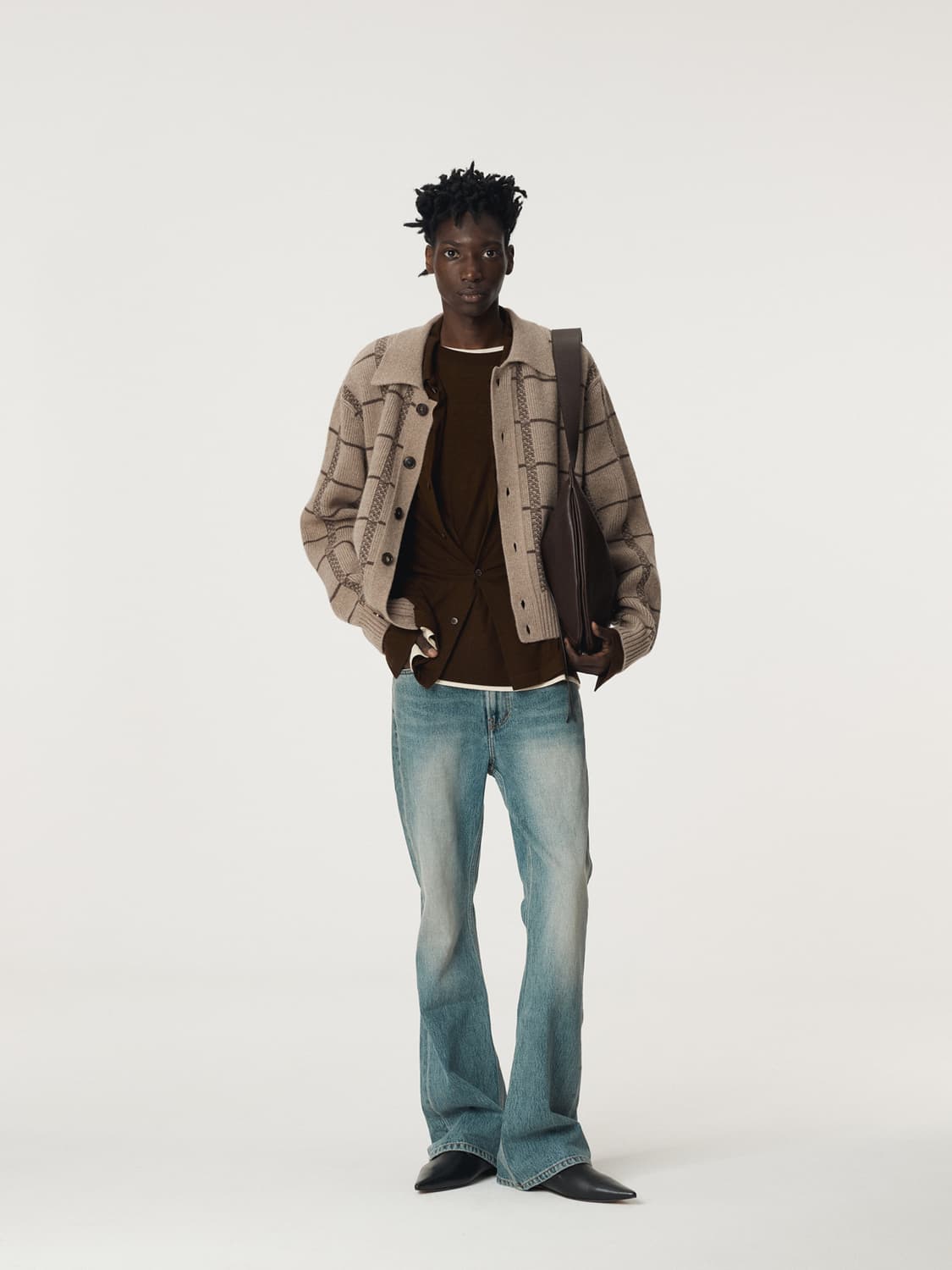 [새상품] 25FW 렉토 플레어 데님 팬츠 진 빈티지 블루 상품이미지3