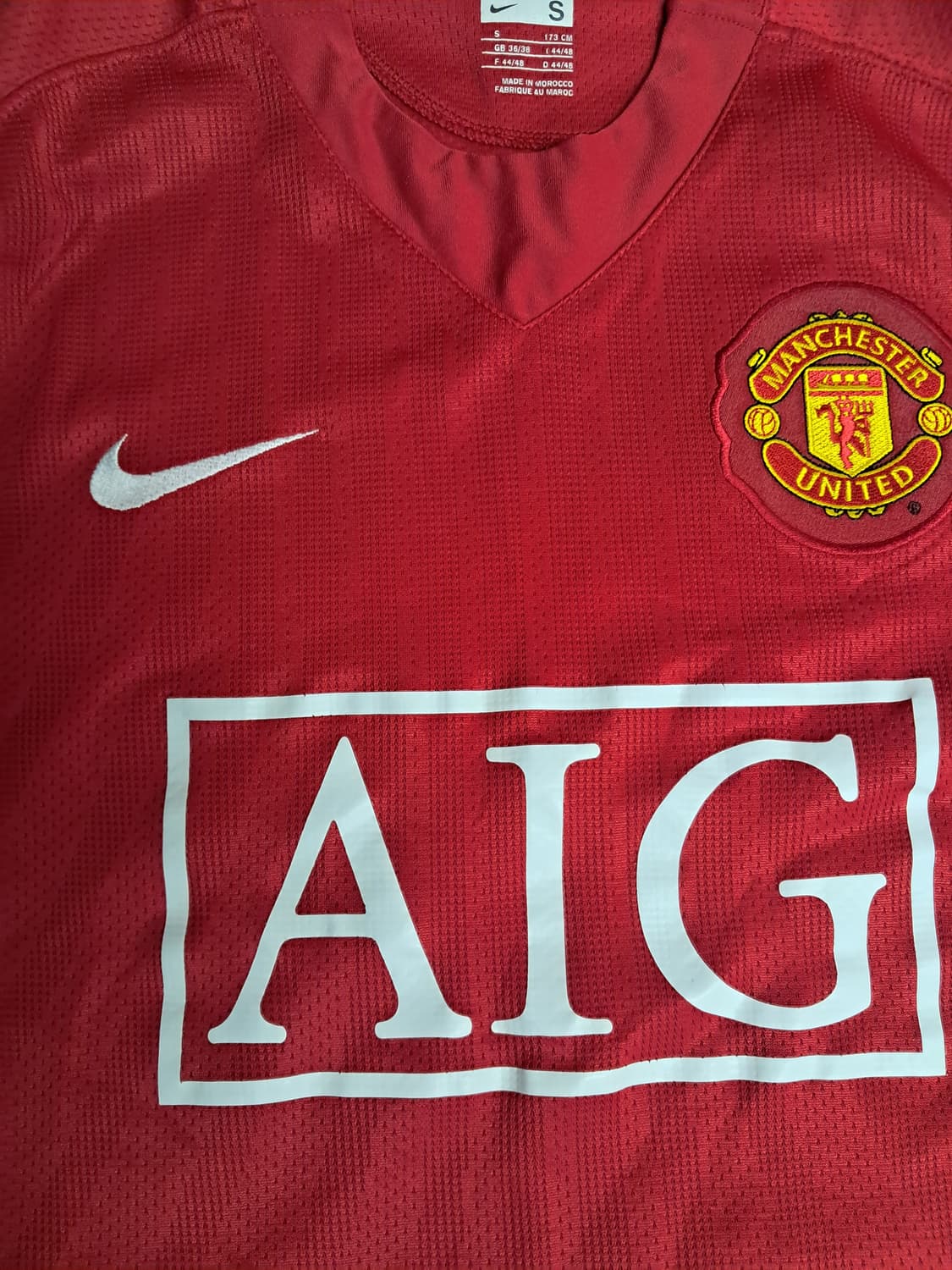 나이키 맨유07-08홈 유니폼 상품이미지3